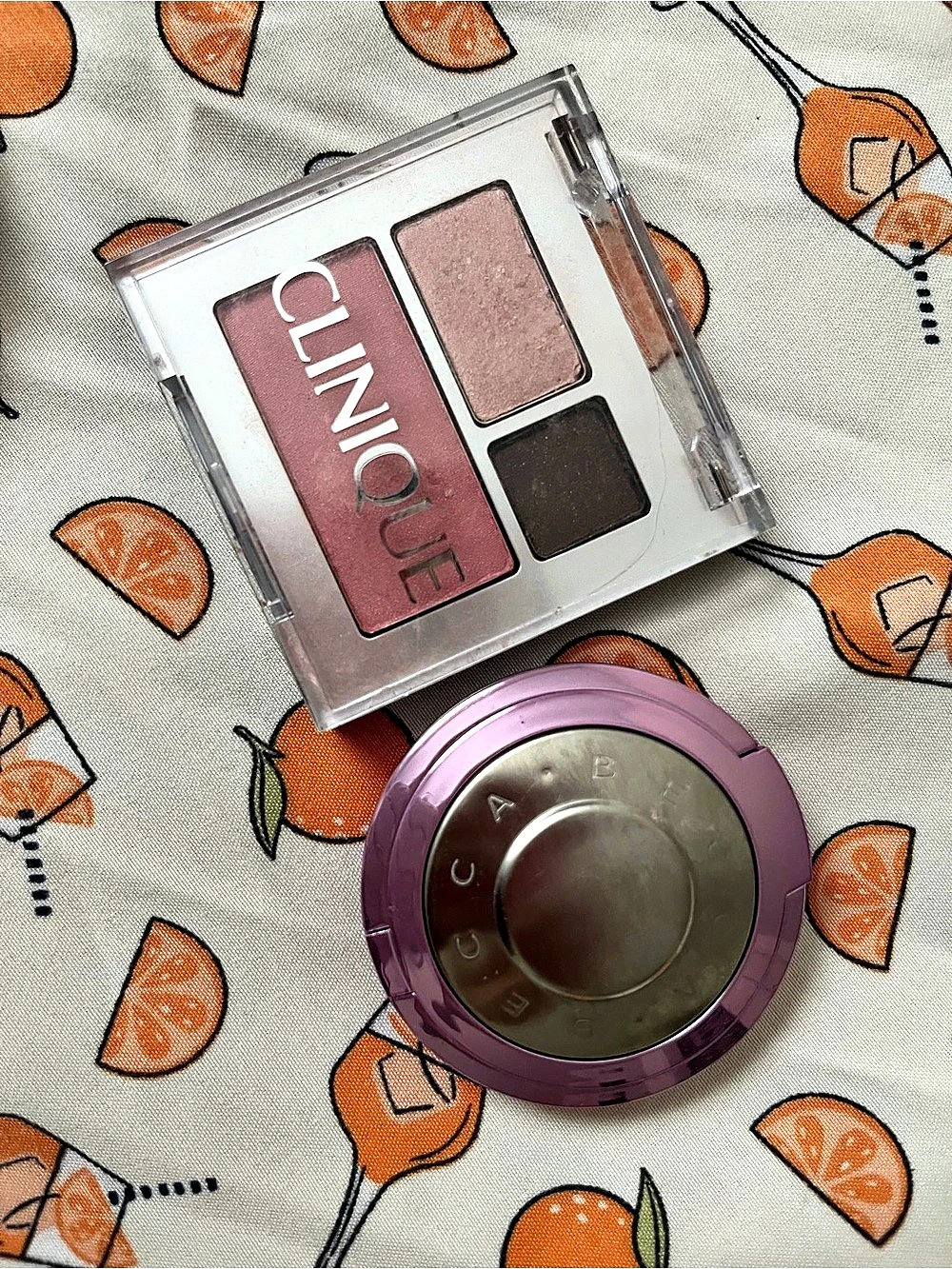 Clinique Eyeshadow Palette & Compact in Pink & Brown NWT